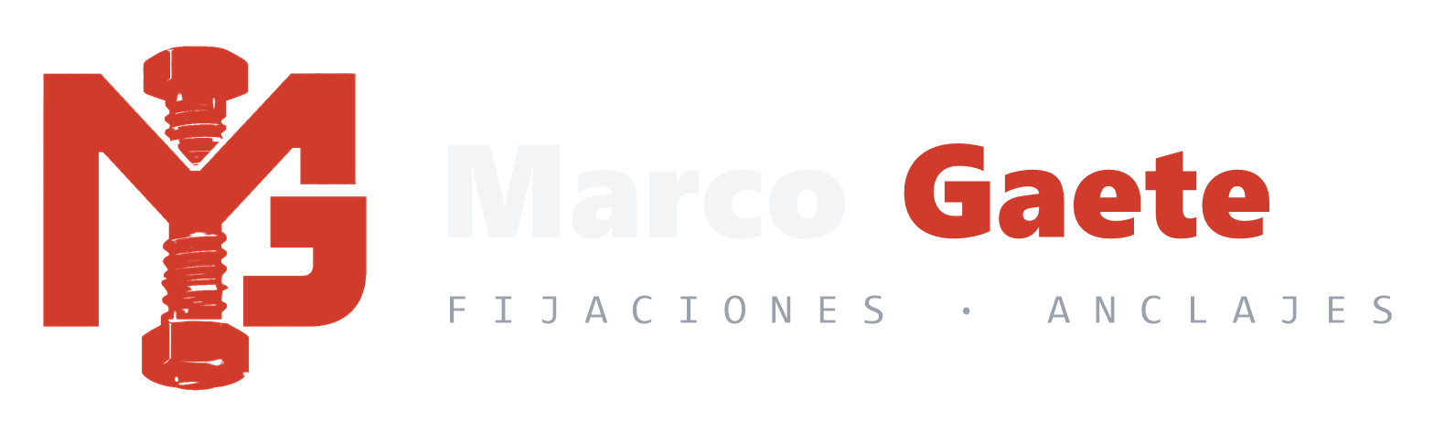 Logo Marco Gaete sobre fondo oscuro